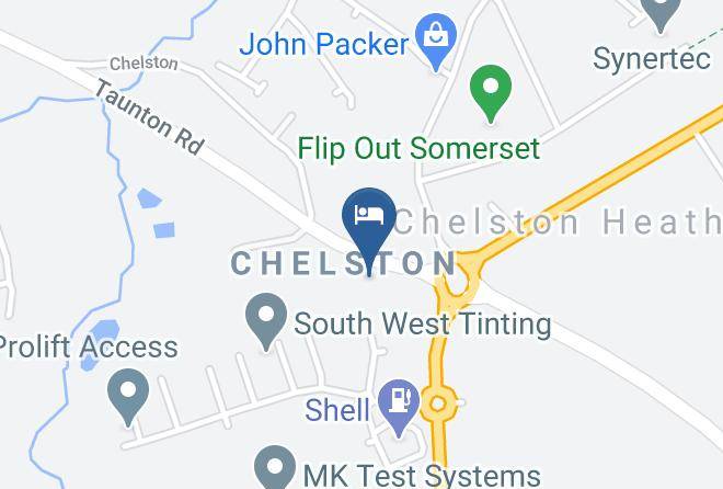 Somerset - Travelodge Wellington Somerset Maps