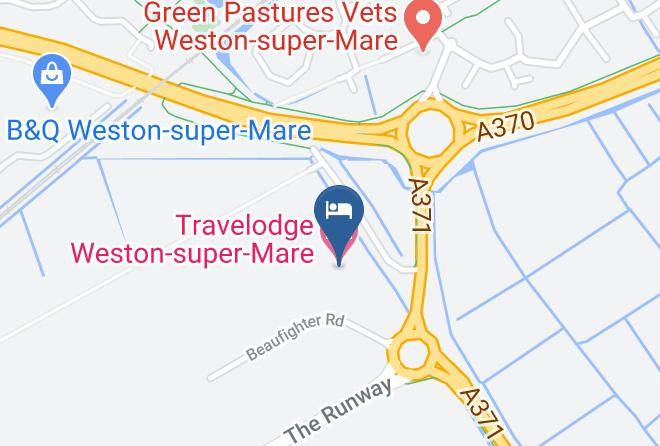 Travelodge Weston Super Mare Map