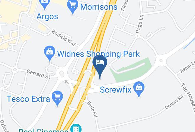 Halton - Travelodge Widnes Maps