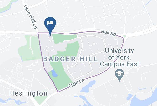 York - Travelodge York Hull Road Maps