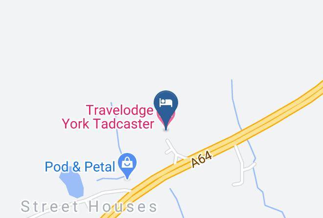 North Yorkshire - Travelodge York Tadcaster Maps
