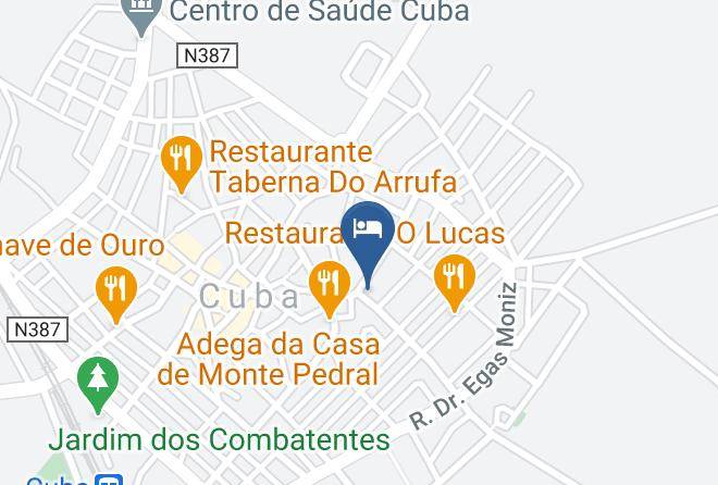Cuba - Travia Alojamento Maps