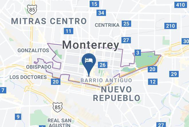 Monterrey - Travohotel Maps