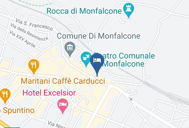Tre Camere Map - Friuli Venezia Giulia - Gorizia