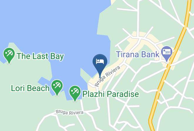 Saranda - Tre Isole Ksamil Maps