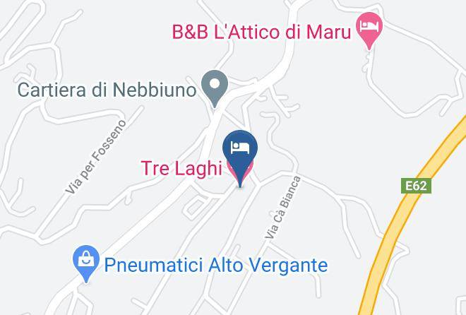 Novara - Tre Laghi Hotel Maps
