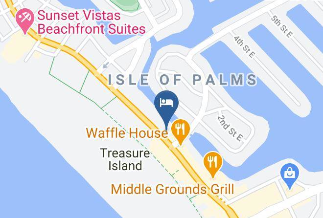 Pinellas - Treasure Island Florida Beach Motel Maps