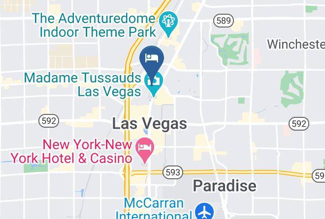 Clark - Treasure Island Ti Hotel & Casino A Radisson Hotel Maps
