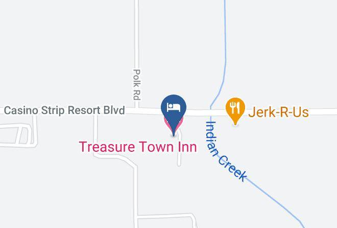 Tunica - Treasure Town Inn Maps