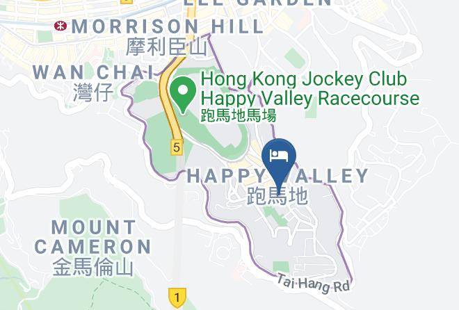Wan Chai District - Treasure View Happy Valley Maps