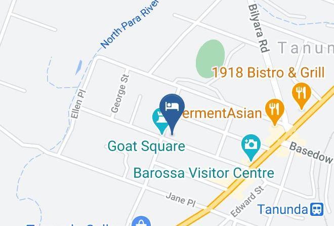 Barossa - Treasured Memories Accommodation Maps