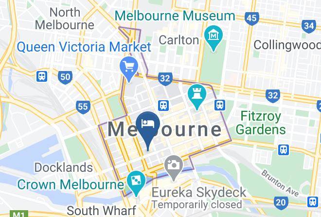 Melbourne - Le Petit Loft Maps