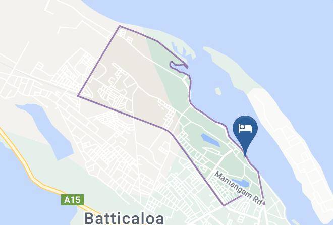 Trincomalee - Treatooo Lagoon Resort Batticaloa Maps