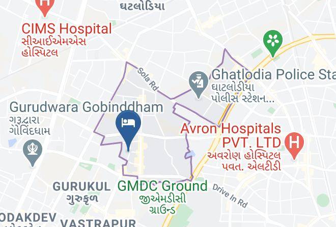 Ahmadabad - Treatotel Hotel Maps