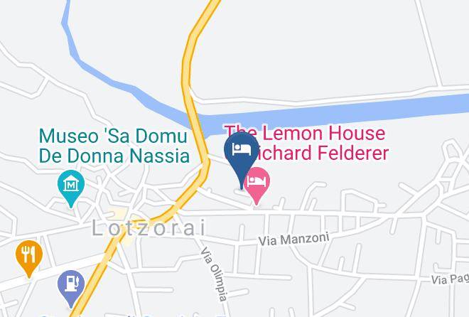 Nuoro - Trebenoro Bed And Breakfast Maps