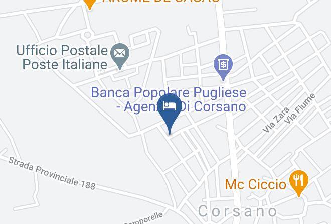 Lecce - Trebi Case Vacanza Corsano Maps