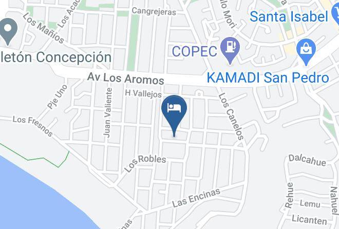 Concepcion Province - Trebolhome Hotel Boutique Maps