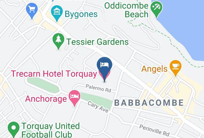 Torbay - Trecarn Hotel Torquay Maps