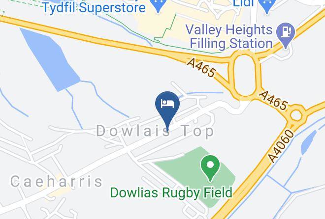 Merthyr Tydfil - Tredegar Arms Hotel & Restaurant Maps