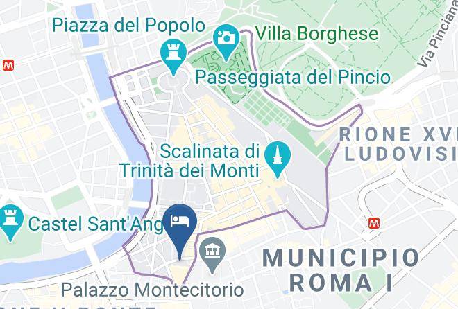 Rome - Tree Charme Parliament Boutique Hotel Maps