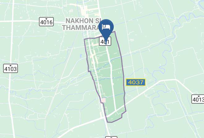 Amphoe Mueang Nakhon Si Thammarat - Tree Home Plus Homestay Maps