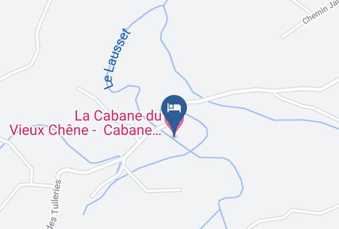Pyrenees Atlantiques - La Cabane Du Vieux Chene Cabane Perchee 64 Maps