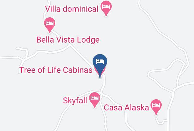 Osa - Tree Of Life Cabinas Maps