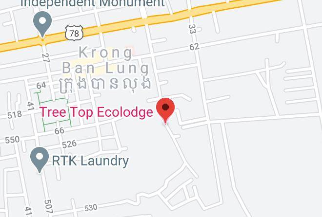 Ban Lung Town - Tree Top Ecolodge Maps