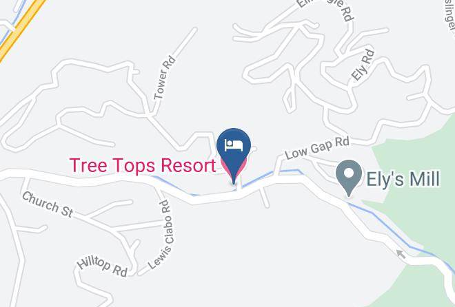 Sevier - Tree Tops Resort Maps