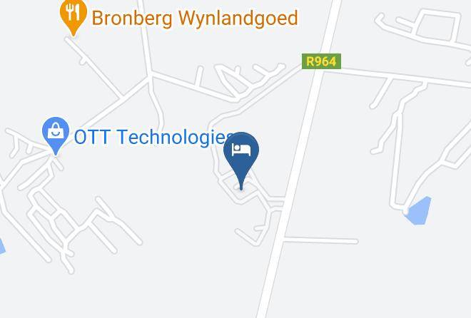 City Of Tshwane - Tree Tops Self Catering Accommodation Maps