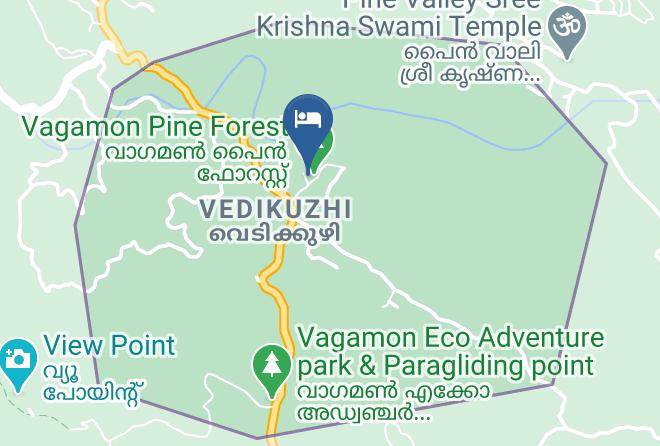 Kanjirappally - Treebo Trend Adrak Summer Sand Hill Resort Vagamon Maps