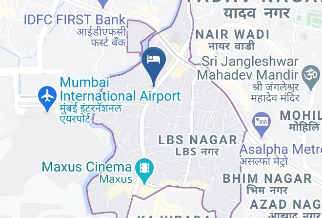 Treebo Trend Amber International Mumbai Airport Map