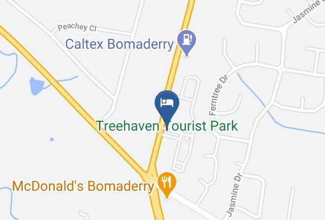 Shoalhaven - Treehaven Tourist Park Maps