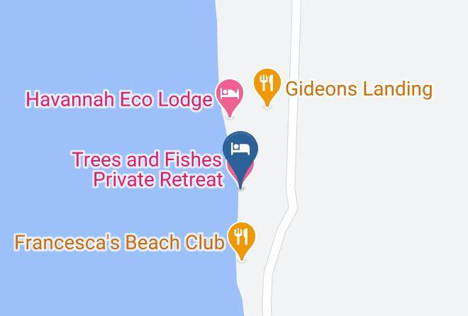 Efate - Trees And Fishes Private Retreat Maps