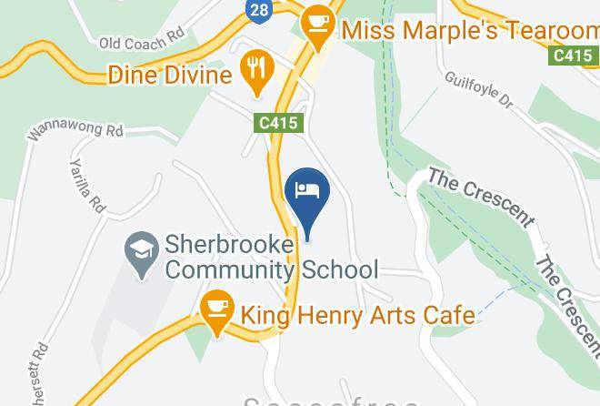 Yarra Ranges - Treetop Stay Maps