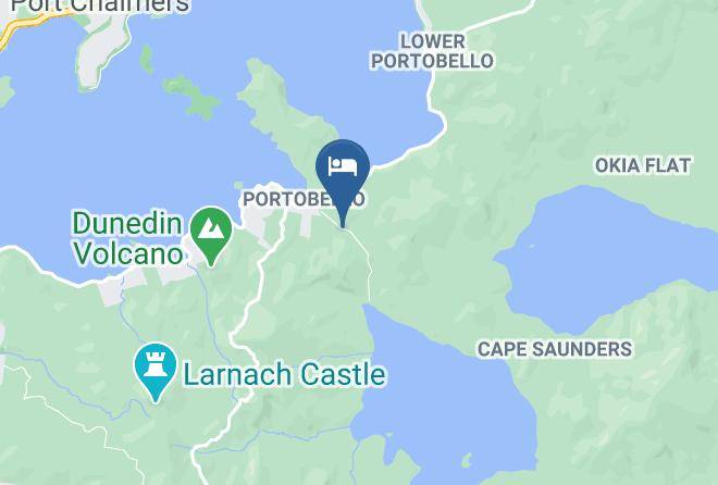 Dunedin - Treetops B&b Maps