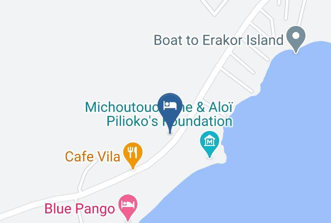 Efate - Treetops Boutique Hotel And Bungalows Maps