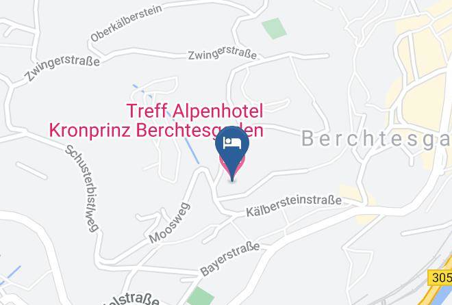 Berchtesgadener Land - Treff Alpenhotel Kronprinz Berchtesgaden Maps