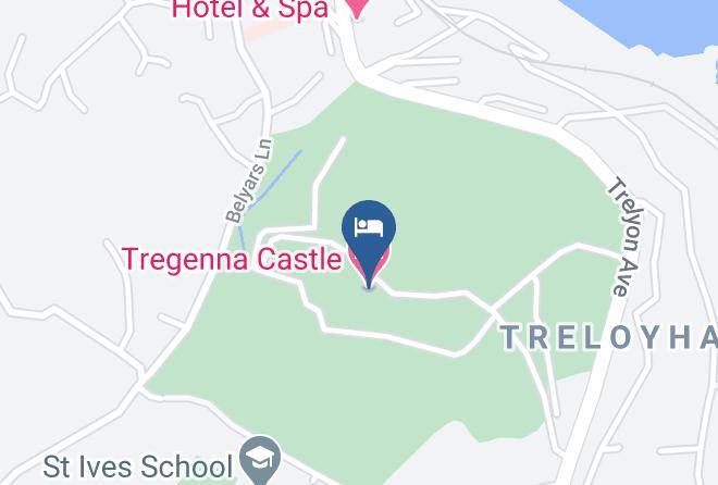 Tregenna Castle Map