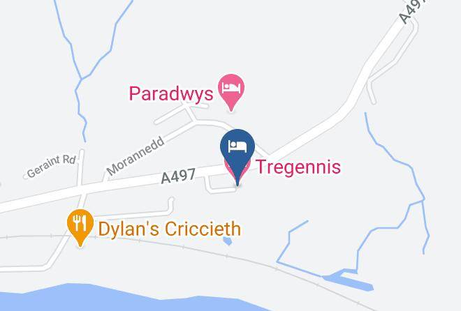 Gwynedd - Tregennis Maps