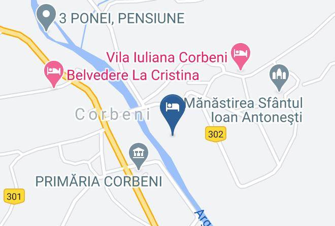 Corbeni - Trei Ponei Maps