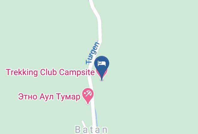 Enbekshikazahsky District - Trekking Club Ampsite Maps