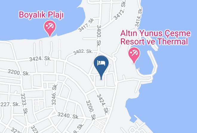 Cesme - Trend Blue Boutique Otel Maps
