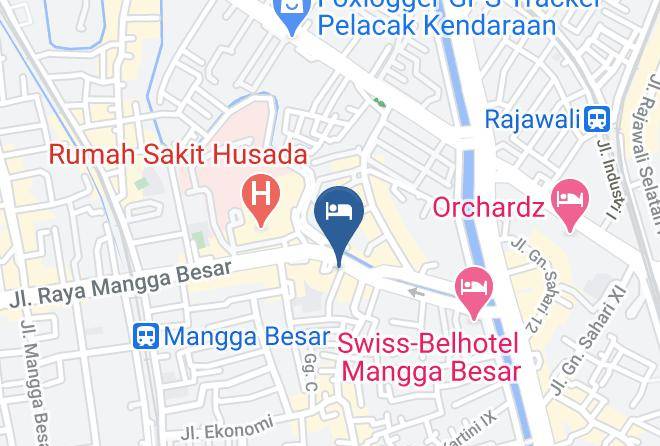 Central Jakarta - Trend Hotel Maps