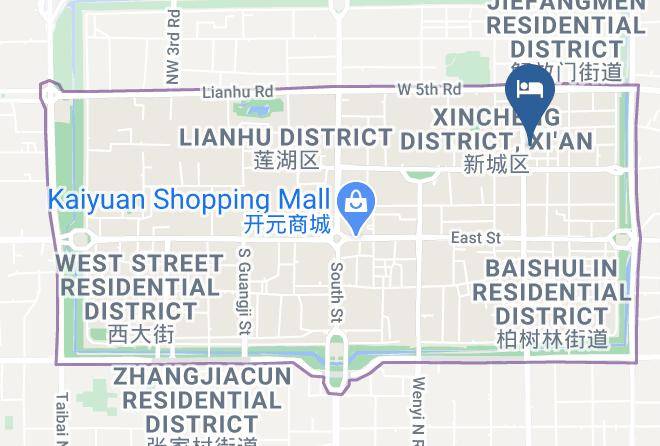 Xi An - Trend Hotel Maps