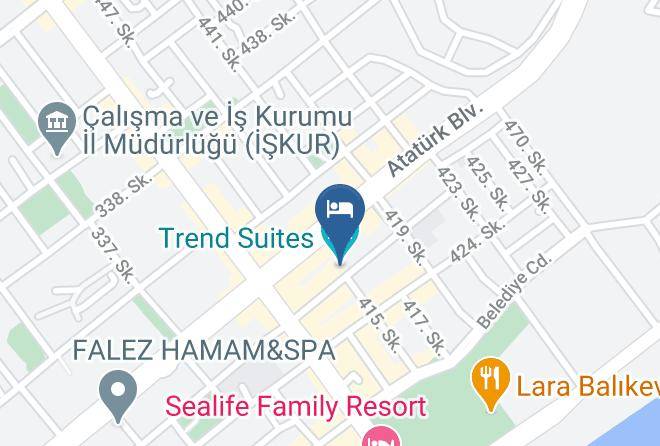 Konyaalti - Trend Suites Maps