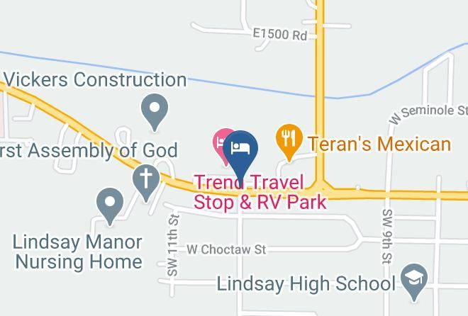 Garvin - Trend Travel Stop & Rv Park Maps