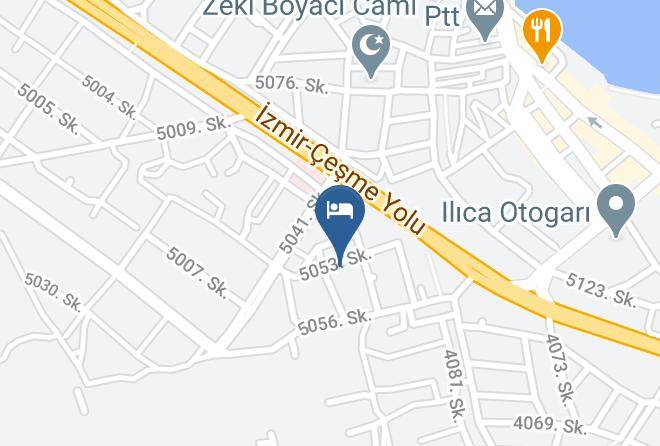 Cesme - Trendy Butik Otel Alacati Maps