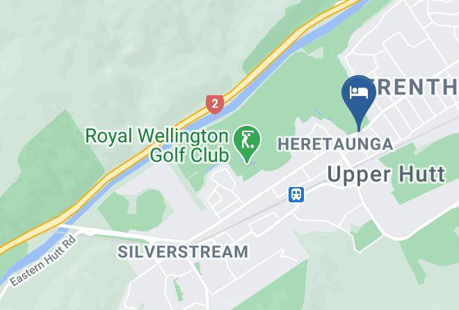 Upper Hutt - Trentham Motel Maps