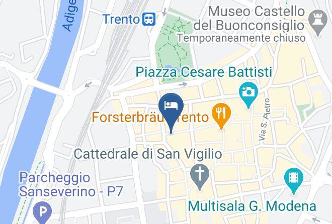 Trento - Accademia Maps